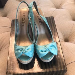 Turquoise Wedges